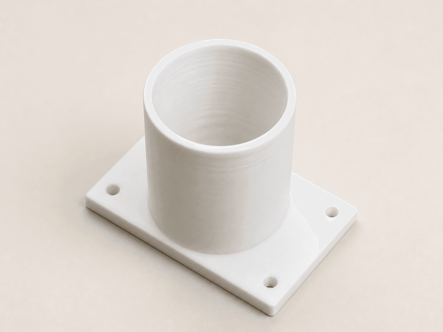 Custom mounting part