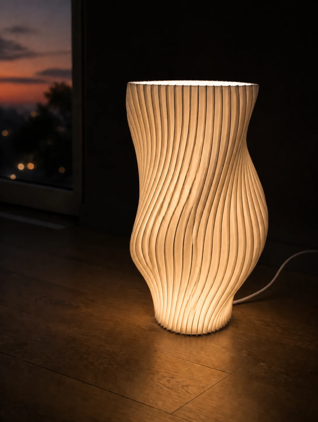 FDM · działająca lampa — realizacja 14